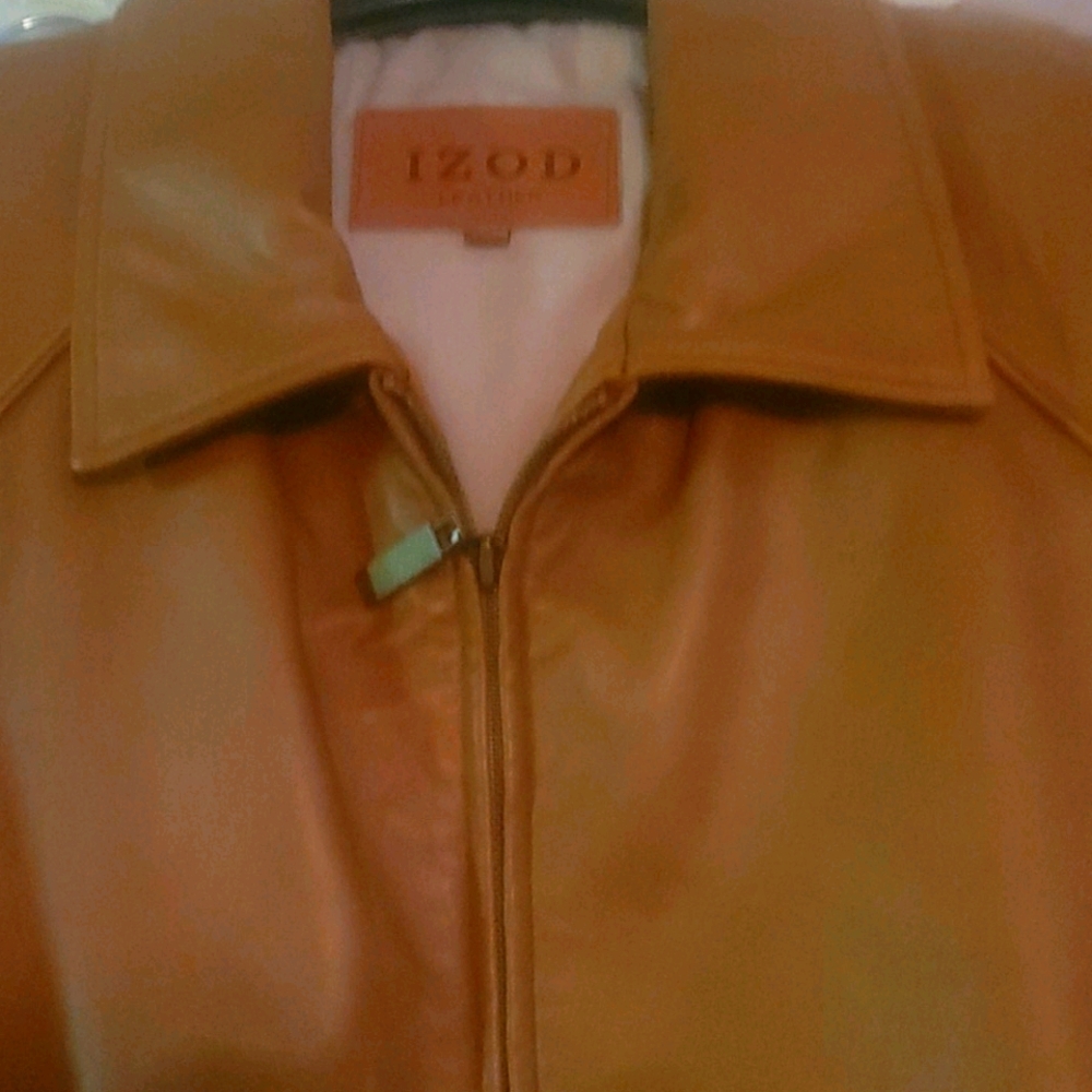 Mens leather jacket